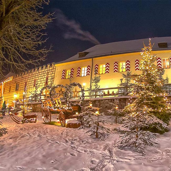 Weihnachtsmarkt auf Schloss Guteneck